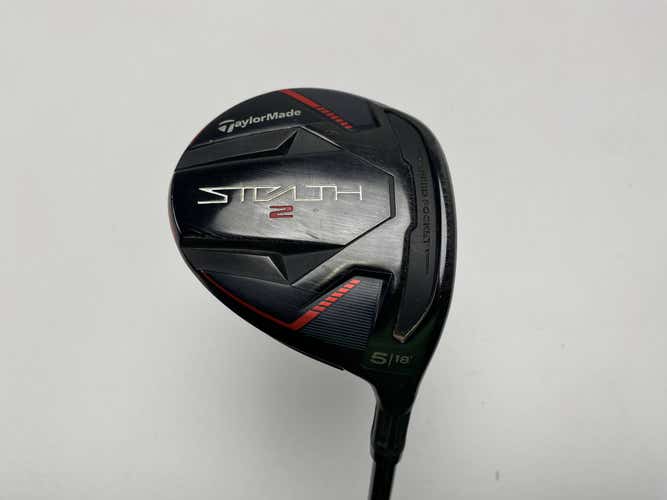 TaylorMade Stealth 2 5 Fairway Wood 18* Fujikura Ventus TR 5-R Regular RH