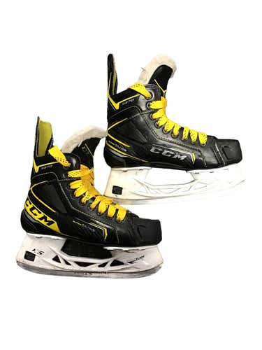 Used Ccm Super Tacks 9370 Junior 03 Ice Hockey Skates