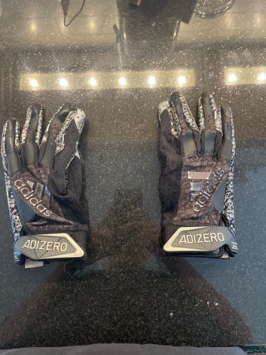 Adidas Adizero football gloves (large)