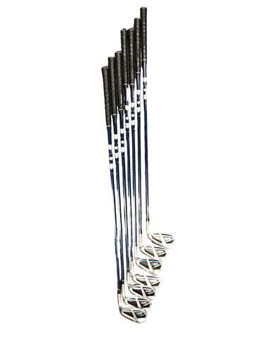 Used Taylormade Sim Max Os 5i-gw Aw Regular Flex Graphite Shaft Iron Sets