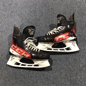 Used Senior CCM Burns Pro Stock 10 JetSpeed FT4 Pro Hockey Skates