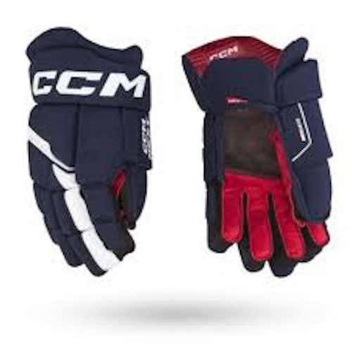 New Ccm Next Gloves Navy 9"