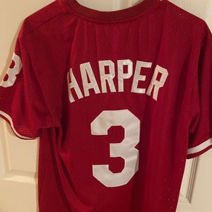 Harper, Red Used Adult Small Men's Jersey