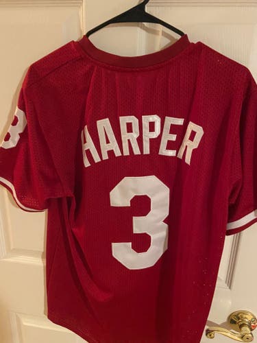 Harper, Red Used Adult Small Men's Jersey