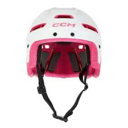 New Ccm Multisport Helmet Pink