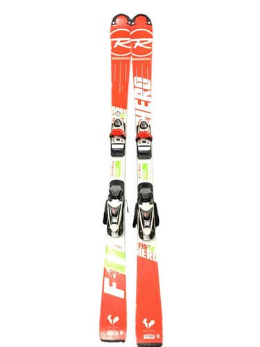 Used Rossignol Hero Sl Pro 146 Cm Men's Downhill Ski Combo