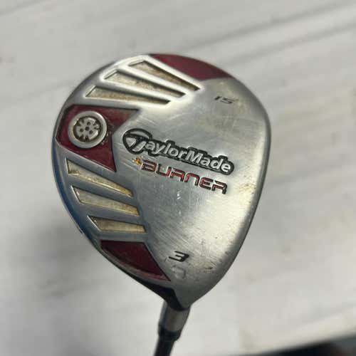 Used Taylormade Burner 3 Wood Regular Flex Graphite Shaft Fairway Woods