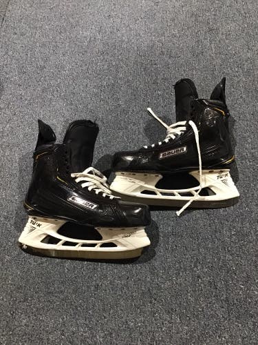 Used Bauer Necas Pro Stock 9 Supreme 2S Pro Hockey Skates