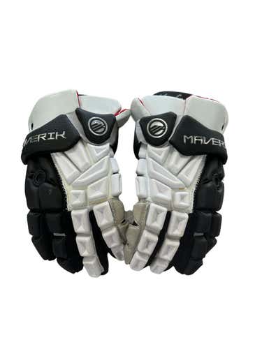 Used Maverik D6 12" Men's Lacrosse Gloves