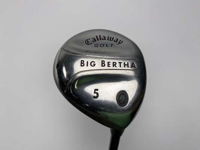 Callaway 2004 Big Bertha 5 Fairway Wood 18* Big Bertha Gems Ladies Graphite RH