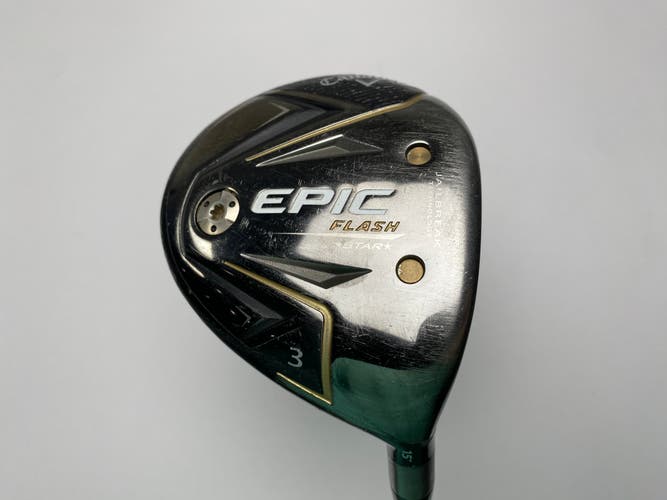 Callaway EPIC Flash Star 3 Fairway Wood 15* ATTAS Speed Series 40g Regular RH