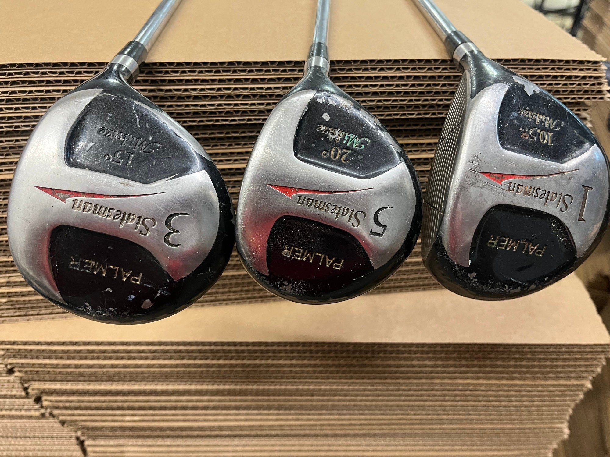 Used Bundle Palmer Statesman Set 1/10.5 °, 3/15°, 5/20