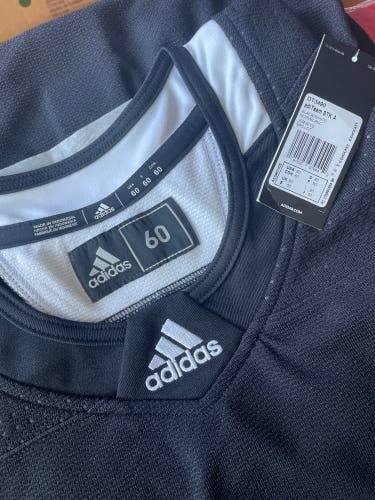 New Adidas Size 60 Black Practice Jersey