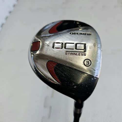 Used Orlimar Ocg 3 Wood Regular Flex Graphite Shaft Fairway Woods