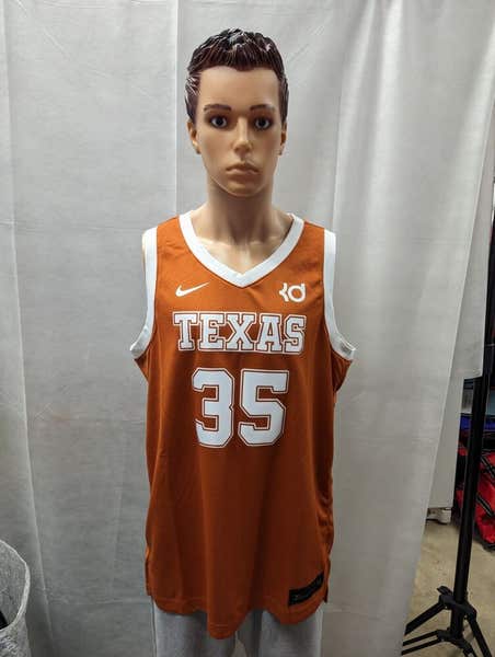 【レア物】NBA（NCAA）ユニフォーム K.DURANT（テキサス大学）#35 Texas Longhorns Kevin Durant #35 Nike Men's Orange Dri-FIT