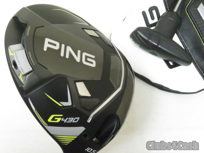 PING G430 SFT Driver 10.5° HZRDUS Smoke Red RDX 50 5.5 Regular +Cover & Tool