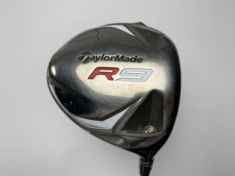 Taylormade R9 Driver 9.5* Fujikura Motore Stiff Graphite Mens RH Oversize Grip