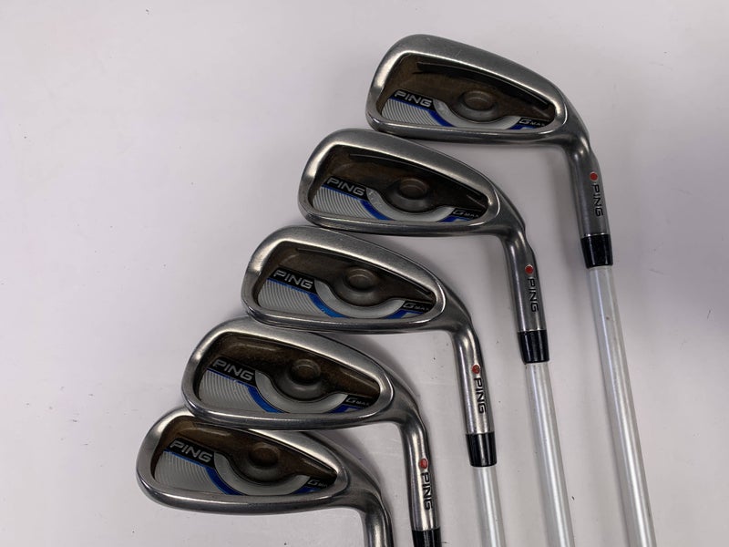 Ping Gmax Iron Set 7-PW+SW Red Dot 1* Flat ULT220 Lite Ladies Graphite RH +1"