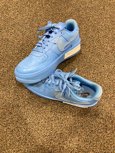 Men's Size 9 Fontanka University Blue Air Force 1 Shoes