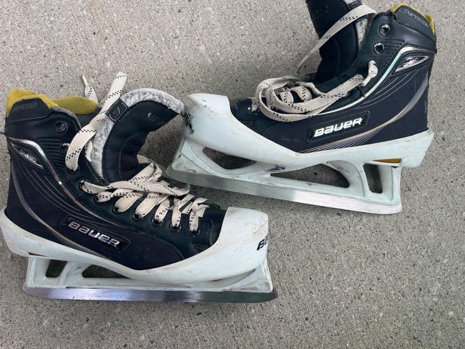 Used Senior Bauer Supreme One60 Hockey Skates Regular Width 7