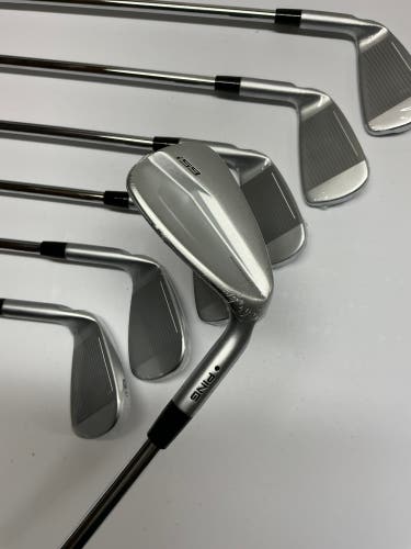 Ping i59 Black Dot Right Handed Regular Flex/Steel Forged Blade Iron Set