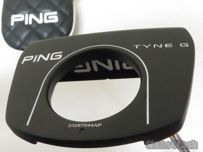 PING 2023 Milled TYNE G Putter Black Dot Slight 35" +Cover .. MINT