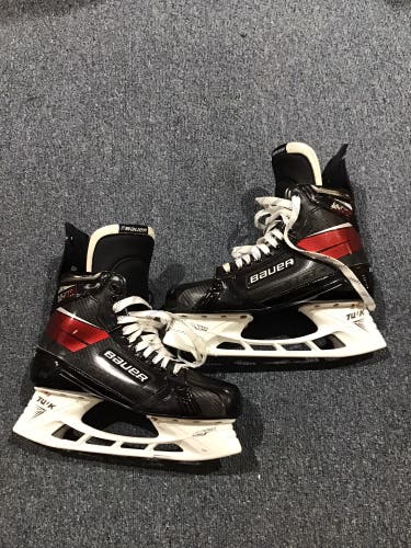 Used Senior Bauer Staal Pro Stock 10 3/4 Supreme UltraSonic Hockey Skates