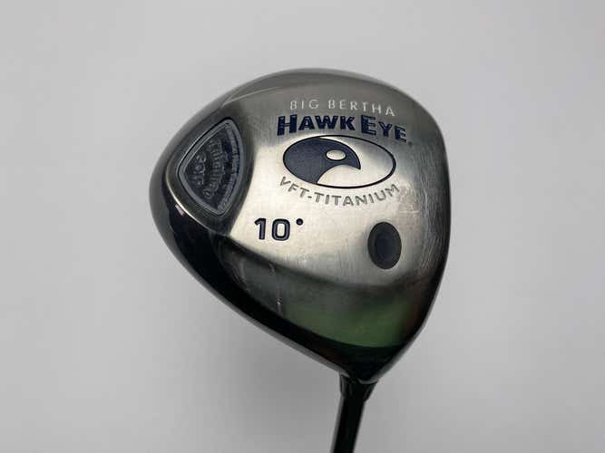 Callaway Hawkeye VFT Driver 10* System 60 Firm Graphite Mens RH