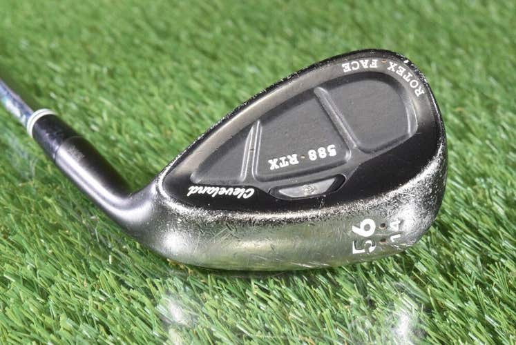 CLEVELAND 588 RTX 56 14 SAND WEDGE S WEDGE FLEX STEEL SHAFT ~ L@@K!!