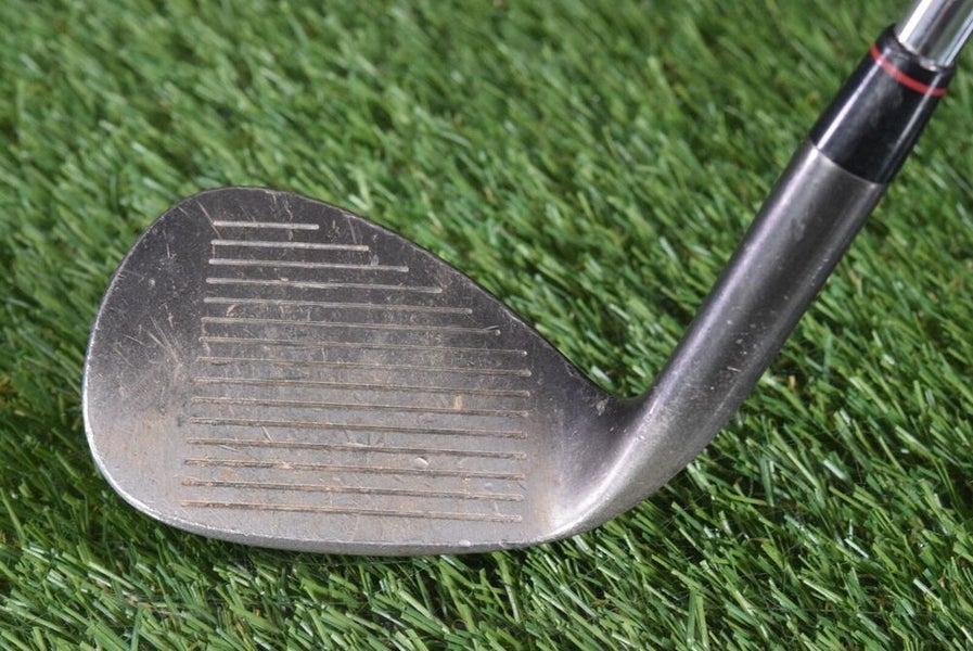 NIKE VR 56 14 SAND WEDGE FORGED S400 STIFF STEEL SHAFT RED BLACK SATIN ~ L@@K!!