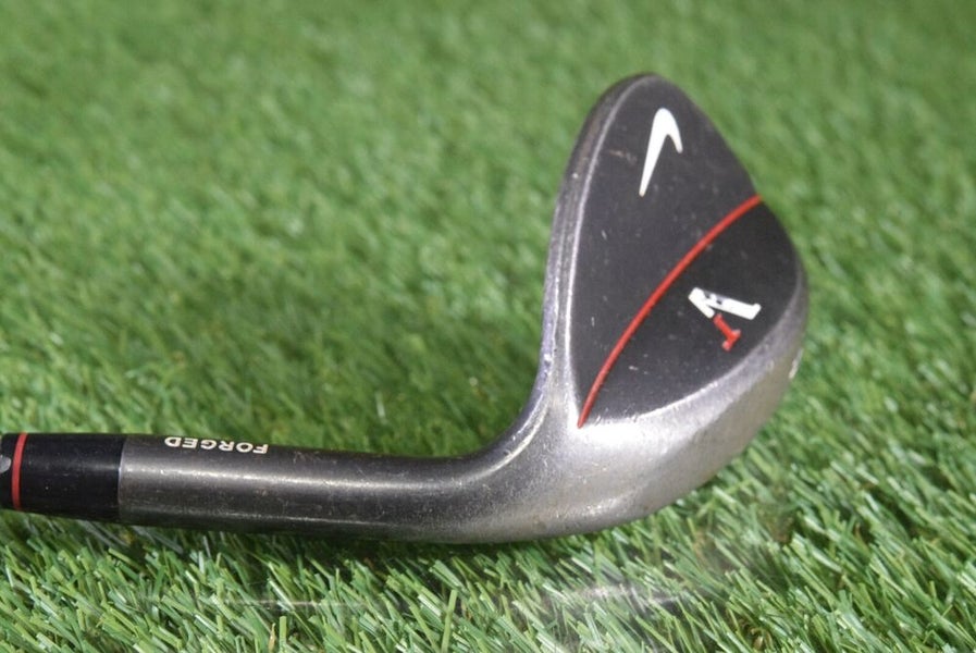 NIKE VR 56 14 SAND WEDGE FORGED S400 STIFF STEEL SHAFT RED BLACK SATIN ~ L@@K!!