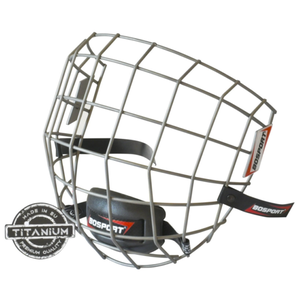 TITANIUM JR BOSPORT Cage (CE Certified) - NEW!!! (SUPER-LIGHT) Flat-Grey