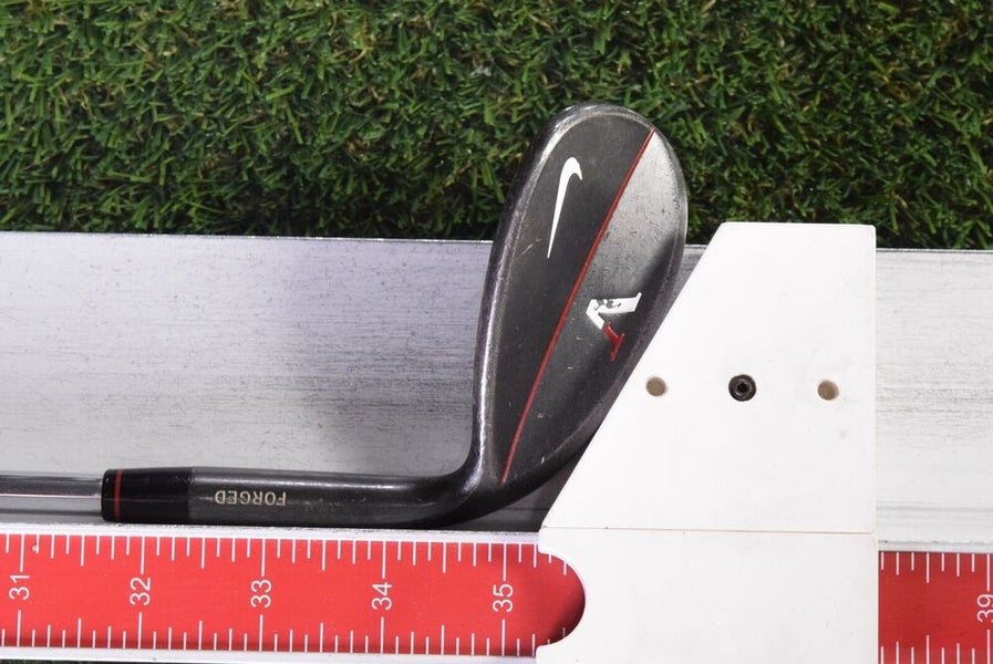 NIKE VR 56 14 SAND WEDGE FORGED S400 STIFF STEEL SHAFT RED BLACK SATIN ~ L@@K!!