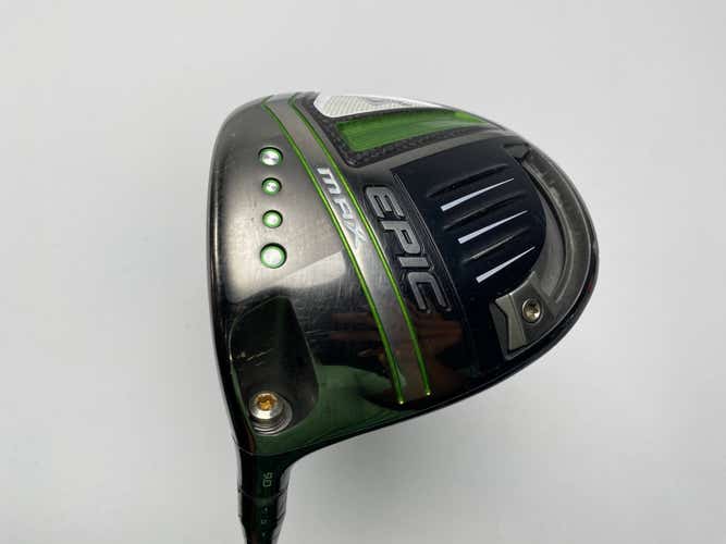 Callaway EPIC Max Driver 9* HZRDUS Smoke iM10 5.5 50g Regular Graphite Mens LH