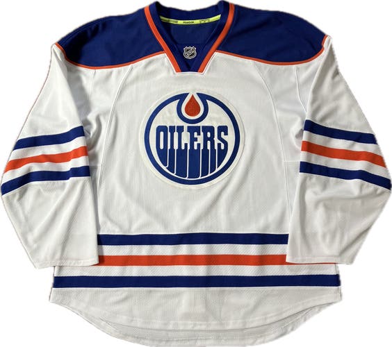 Edmonton Oilers Blank Reebok Indo Edge NHL Hockey Jersey Size 52