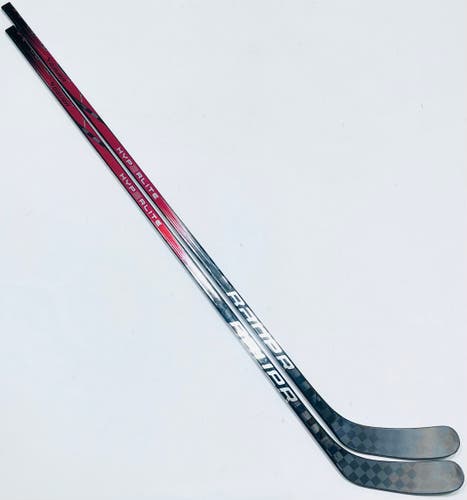 New 2 Pack Custom Red Bauer Vapor Hyperlite 2 (3LR3XL Build) Hockey Stick-LH-82 Flex-P90TM-Grip