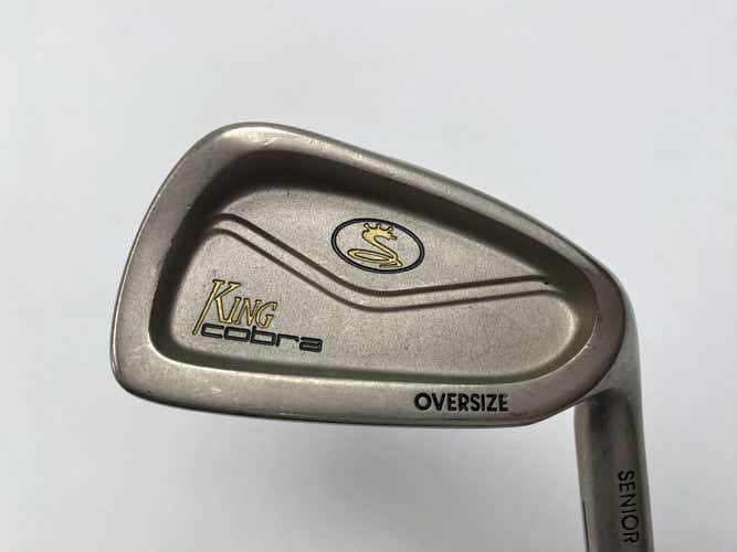 Cobra King Cobra Oversize Single 4 Iron Senior Steel Mens RH