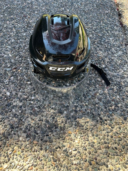 Used Small CCM RES110 Helmet & Visor