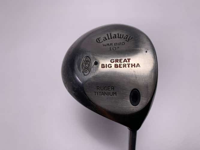 Callaway Big Bertha Warbird Driver 10* BB UL Regular Graphite Mens RH