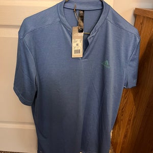 New Adidas Mock Golf Polo