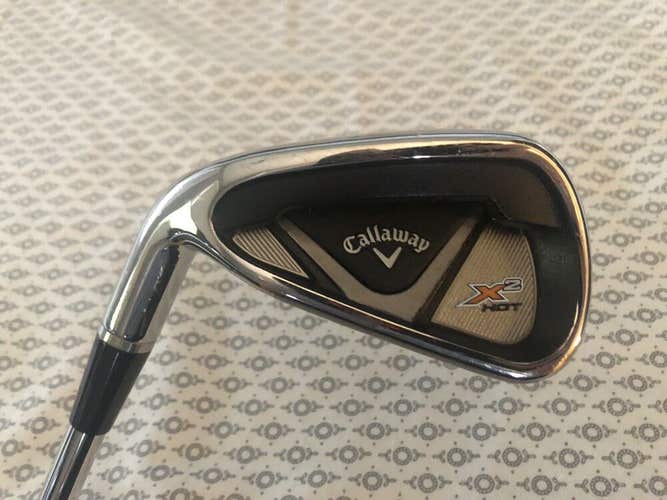 Callaway X2 Hot 6-Iron, Lefty, Stiff Flex Graphite, Authentic Demo/Fitting