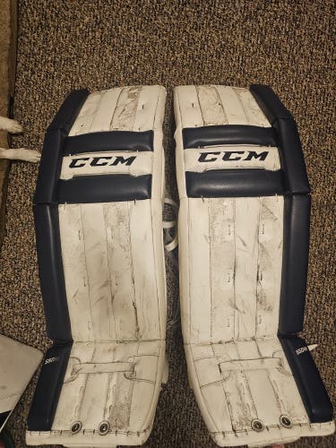 Used 36" CCM Retro Flex Goalie Leg Pads