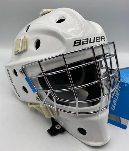 NEW Bauer 930 Goal Mask, White, Youth