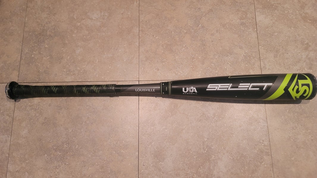 Used 2020 Louisville Slugger Select 7 Bat USABat Certified (-10) Hybrid 20 oz 30"