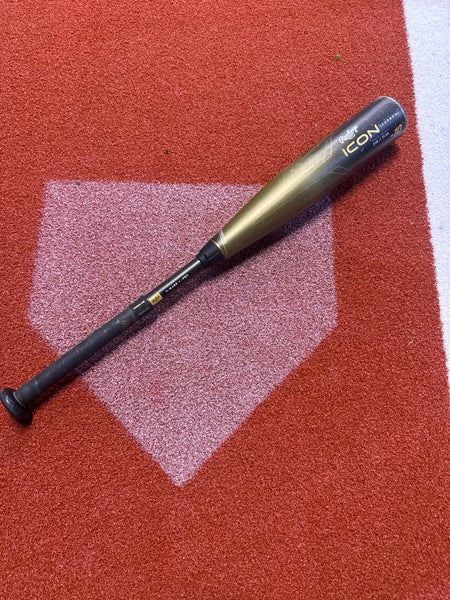 Used 2023 Rawlings USSSA Certified Composite 17 oz 27" Icon Bat