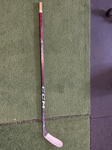 Used Senior CCM Left Hand P28 Pro Stock JetSpeed FT5 Pro Hockey Stick