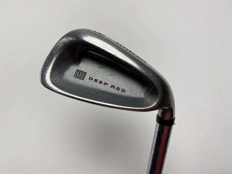 Wilson Deep Red Single 8 Iron Tri-Ply Fat Shaft Regular Steel Mens +1'' RH