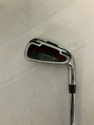 Used Wilson Profile Xo 7 Iron Regular Flex Steel Shaft Individual Irons