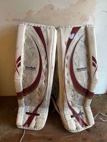 Reebok Premier II 36+1 Pro Stock Goalie Pads, Great Condition