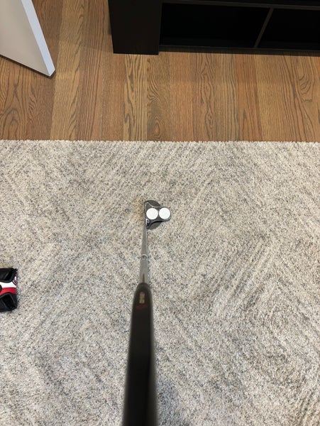 Black Used Mallet Right Handed Uniflex 34" 2 Ball Putter